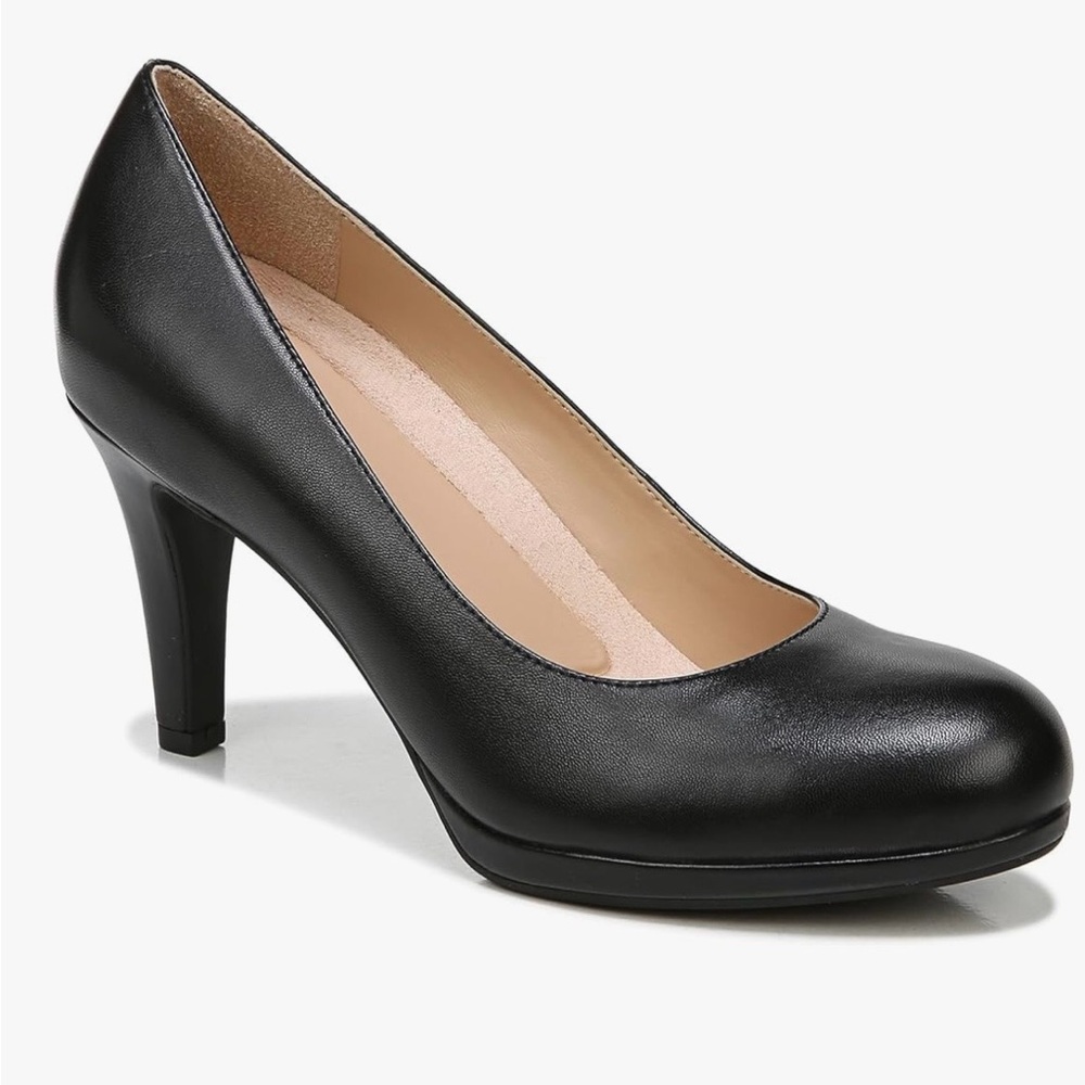 Naturalizer Womens Michelle Classic High Heel Pump Size 11W Black New Open Box